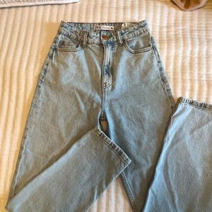 Zara size 0 mom jeans barely used
